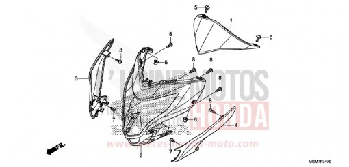 CAPOT CB600FD de 2013